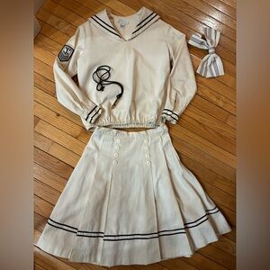 American Girl pleasant company vintage girls 14 Samantha middy outfit sailer